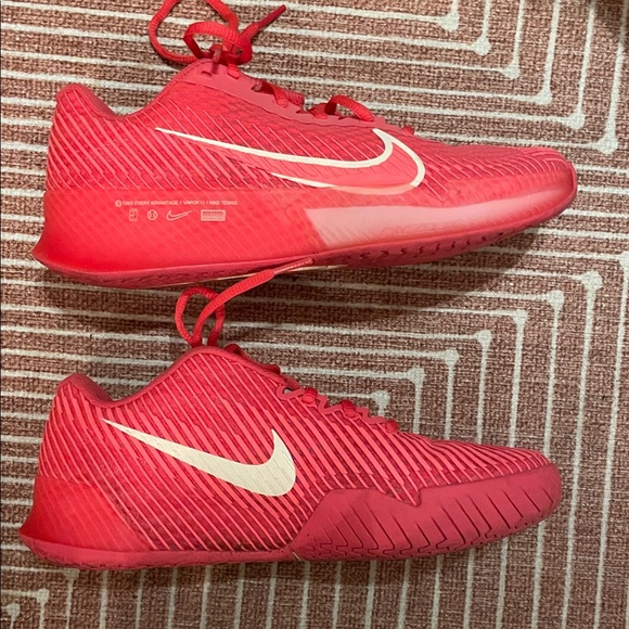 NikeCourt Vapor 11 Shoes Womens Sz 8.5 Pink Tennis Athletic Sneakers DR6965-600 - Picture 5 of 9